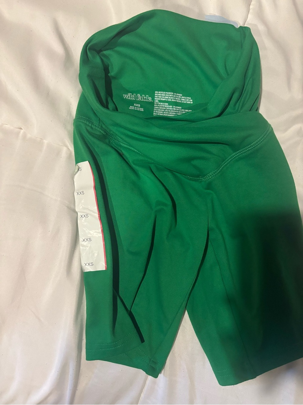 wild fable Bright Green Athletic Shorts